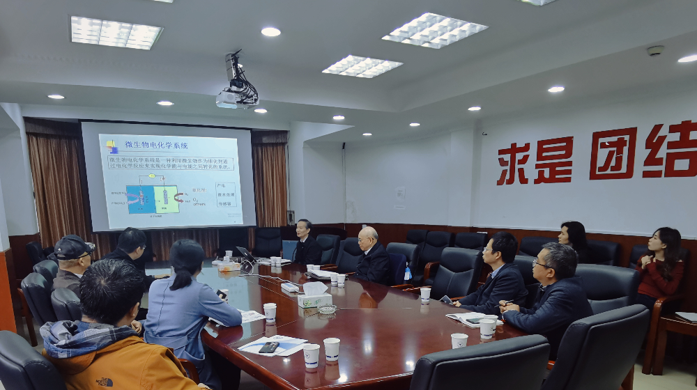 中国工程院院士、浙江大学能源工程学院教授岑可法邀请凯发k8国际参加关于BOD5在线监测项目学术交流会